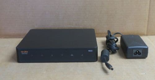 HP Aruba 9004 4x 1GbE RJ45 Branch Desktop Managed Gateway Router 9004-RW R1B21A