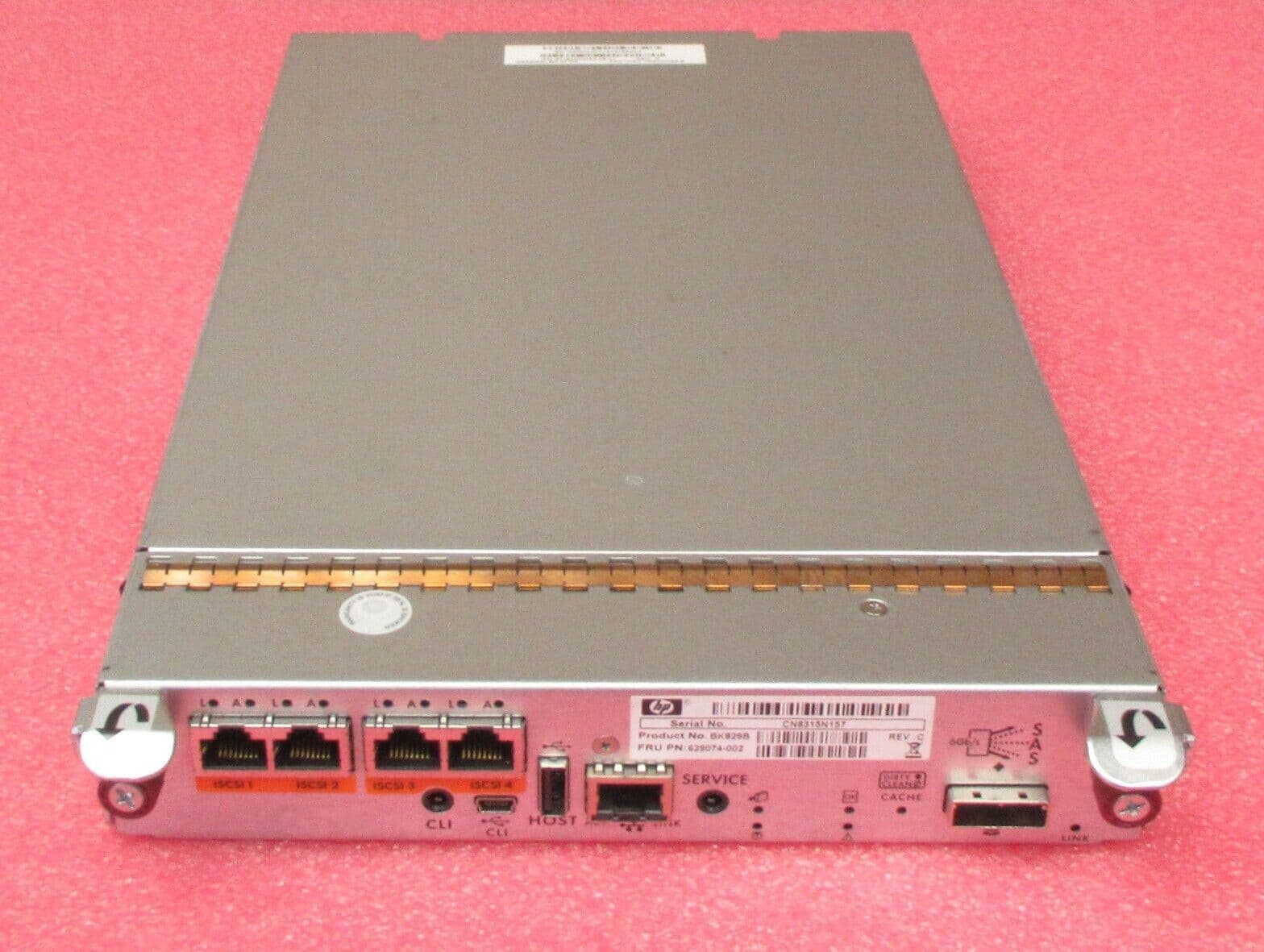HP BK829B 629074-002 iSCSI Controller For MSA HP P2000 G3 Array