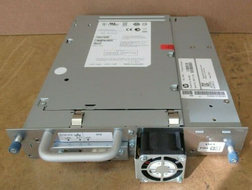 HP BL540B MSL LTO5 Ultrium 3000 Dual SAS 6GB/s 1.5TB/3TB Tape Drive 695111-001