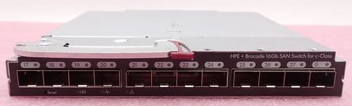 HP Brocade 16Gb/28c SAN Blade Switch C8S46A 724424-001 for BladeSystem c-Class