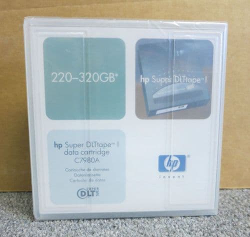 HP C7980A Super DLT Tape Data Cartridge 220-320GB New Sealed