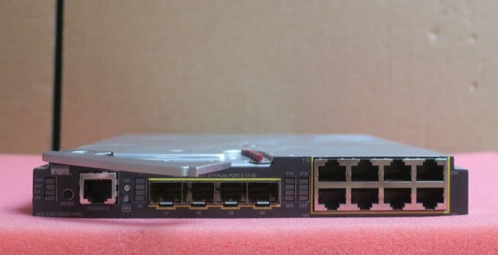 HP Cisco Catalyst 3020 Blade Switch WS-CBS3020-HPQ C7000 410916-B21 ...