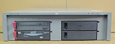 HP DAT 40 C7497C + 1 DVD RW In HP StorageWorks 5300 Tape Array C7508-60065