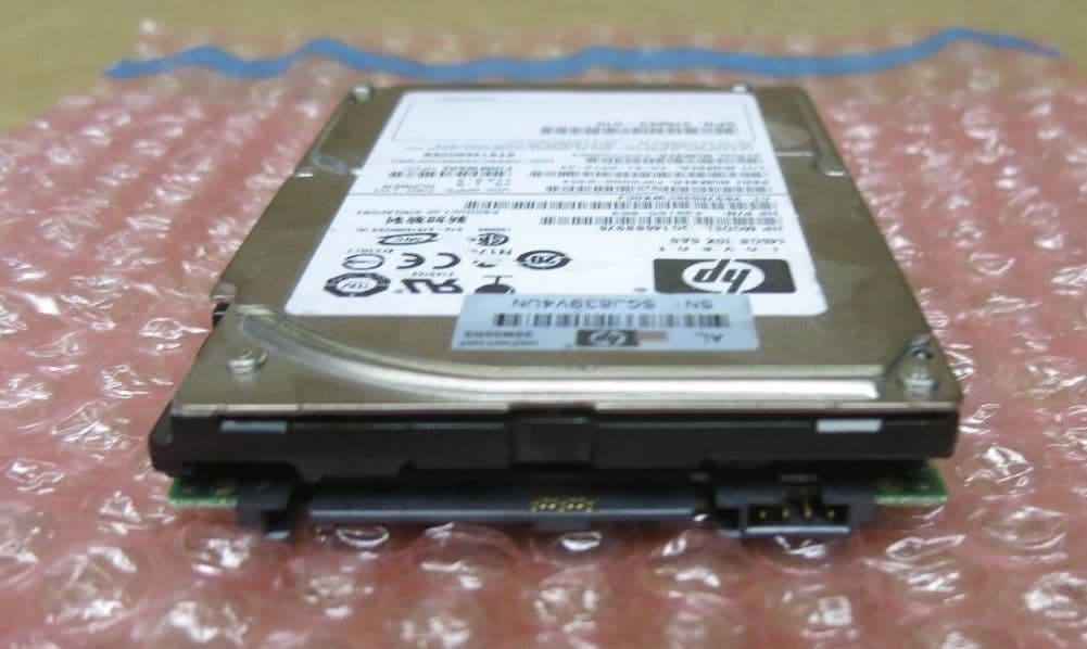 Disque Dur HP DG146BB976 146GB SAS 10000 Tr/min 2.5" Pour Serveur, Neuf