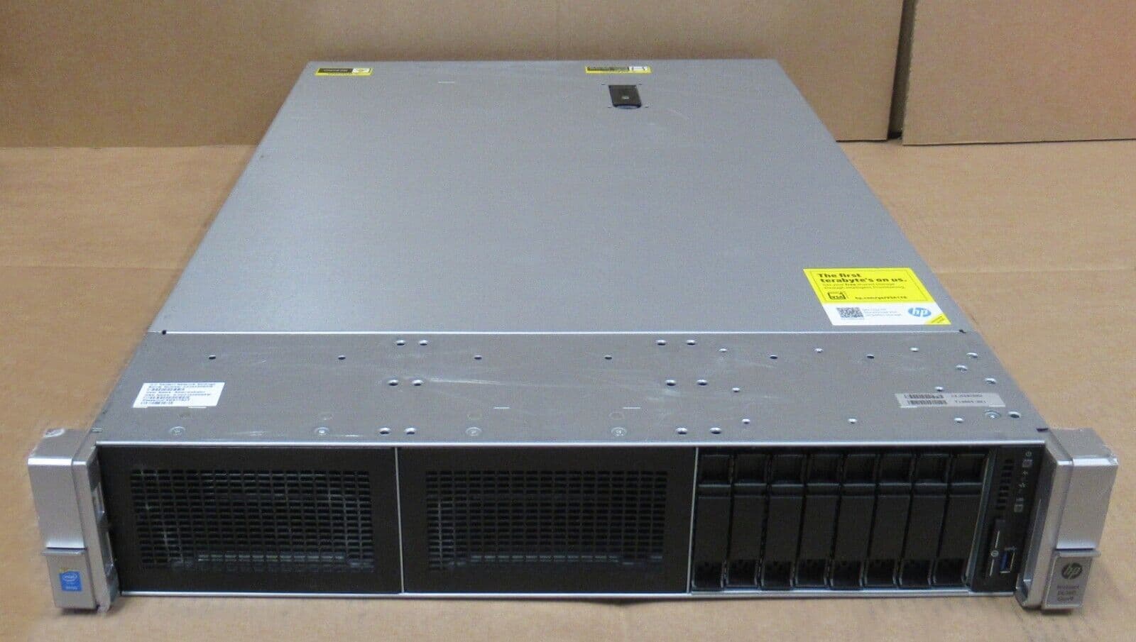 Bay Rack Server HP DL380 Gen9 G9 12C E5-2670v3 2 30GHz 384GB RAM 8-Bay Rack Server ...