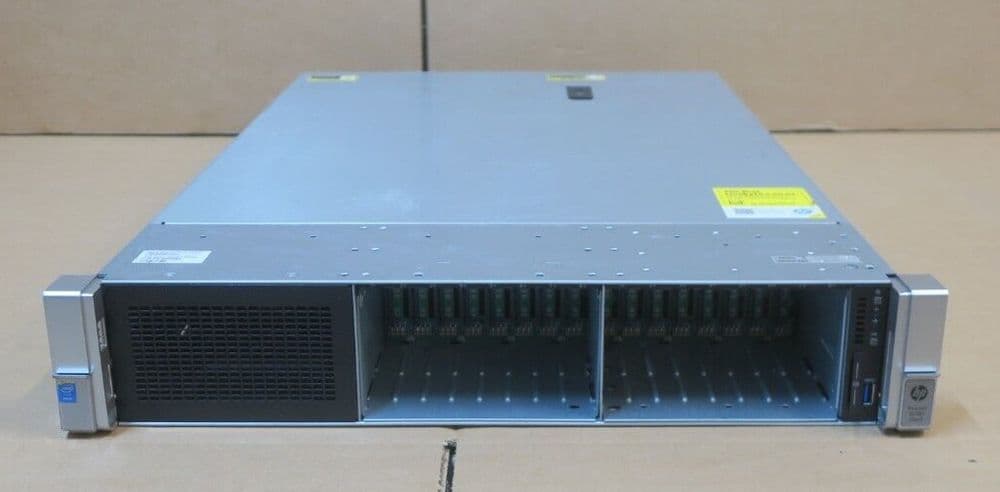 HP DL380 Gen9 G9 12C E5-2670v3 2.30GHz 96GB RAM 16-Bay Rack Server 719064-B21
