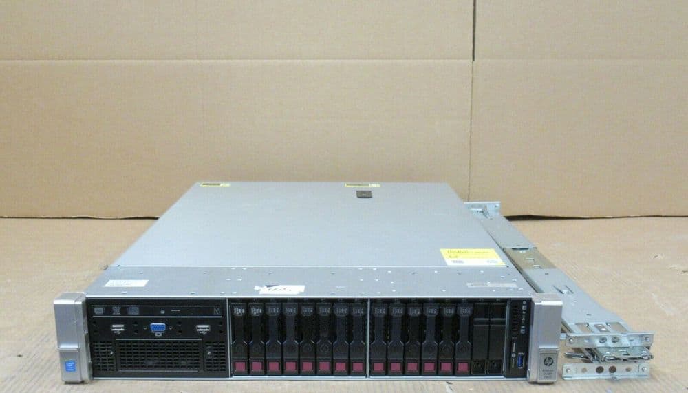 HP DL380 Gen9 G9 2x 10C E5-2650v3 2.30GHz 32GB Ram 14 x 146GB 15K 2U Rack Server