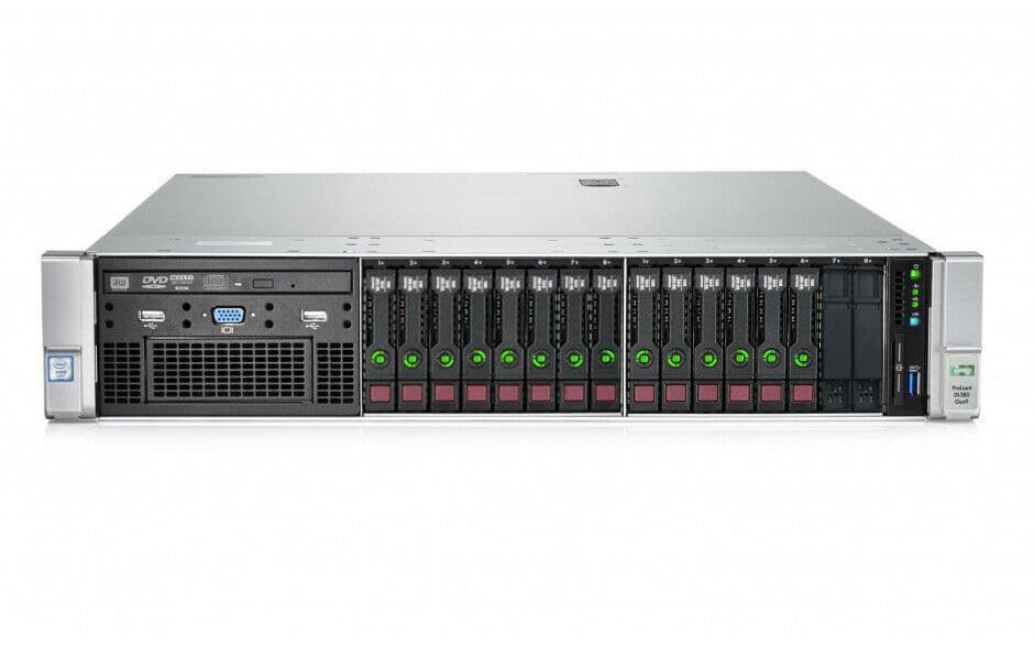 Serveur HP Proliant DL380 Gen9 - 2x Xeon E5-2640 V4, 512Go RAM, Rails - Reconditionné