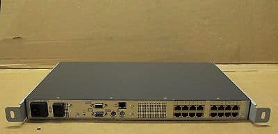 HP E01010 - 16-Port KVM 1x1x16 Ethernet Rack Mount Switch 286598-001