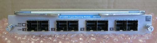 HP E3800 4-Port Stacking Module J9577A J9577-60001 A-5123-D3