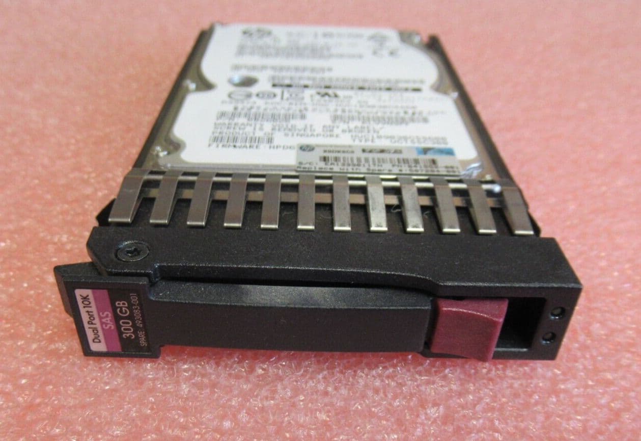 HP EG0300FBVFL 641552-001 300GB 10000RPM SAS 6Gbps DP Hot Swap 2 5 ...