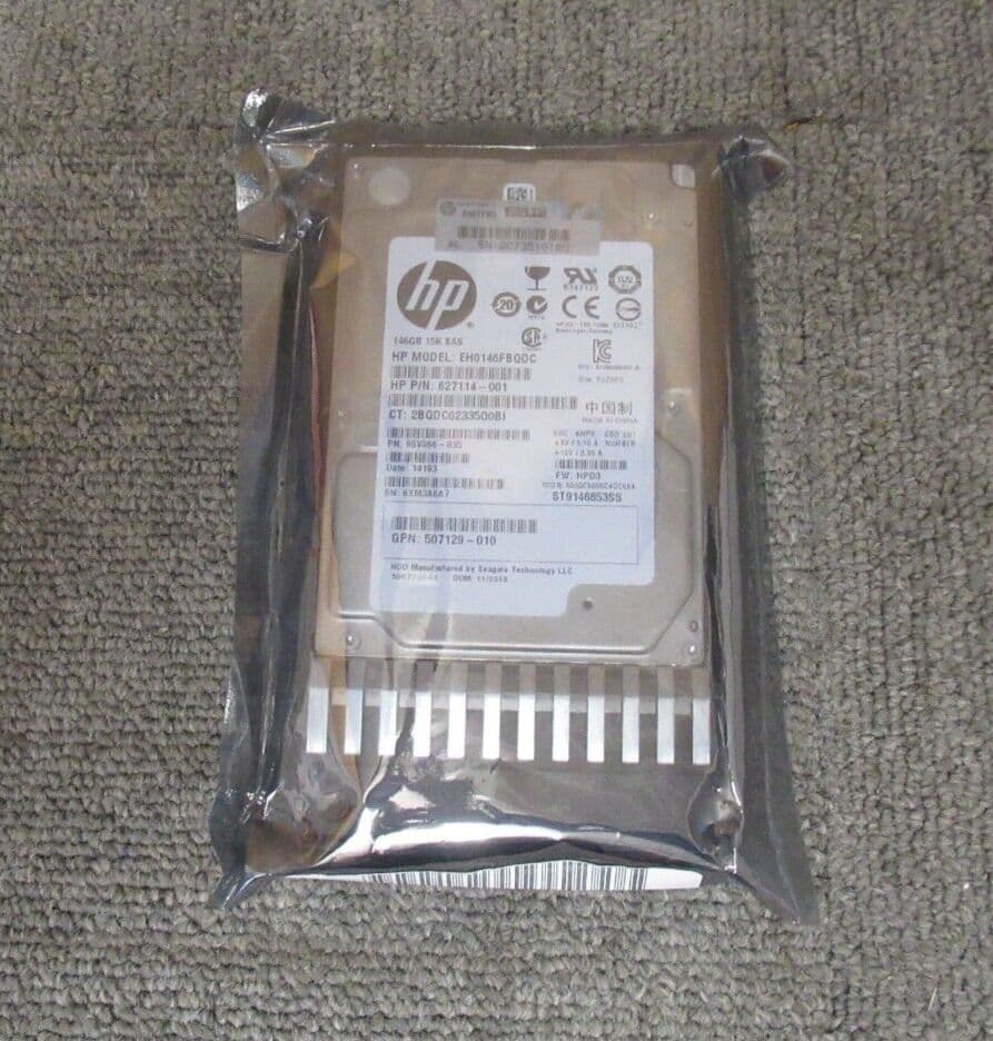 HP EH0146FBQDC 627114-001 146GB 15000RPM 2 5" SFF SAS Dual Port Hot ...
