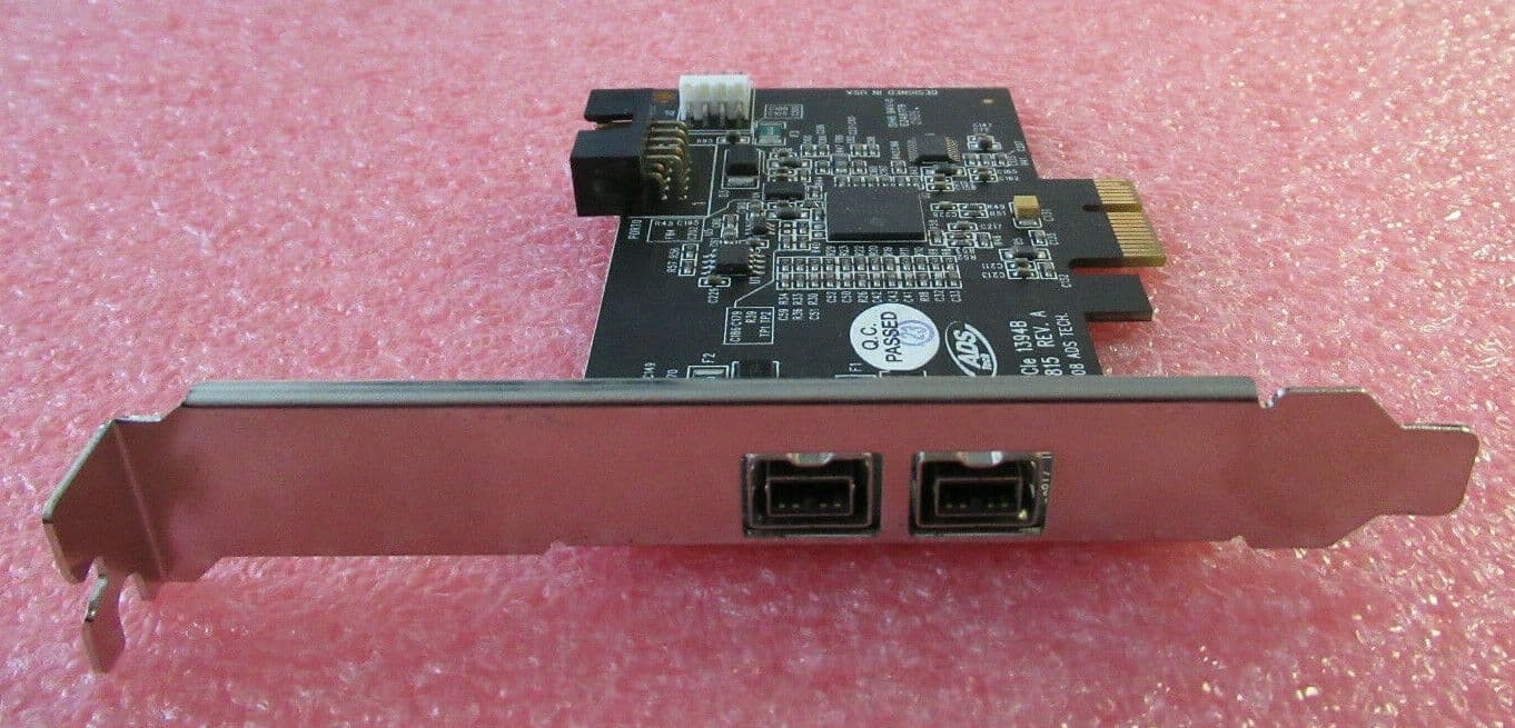 HP FIREWIRE CARD DUAL 1394B PORT PCIE FIREWIRE MODULE 491886001