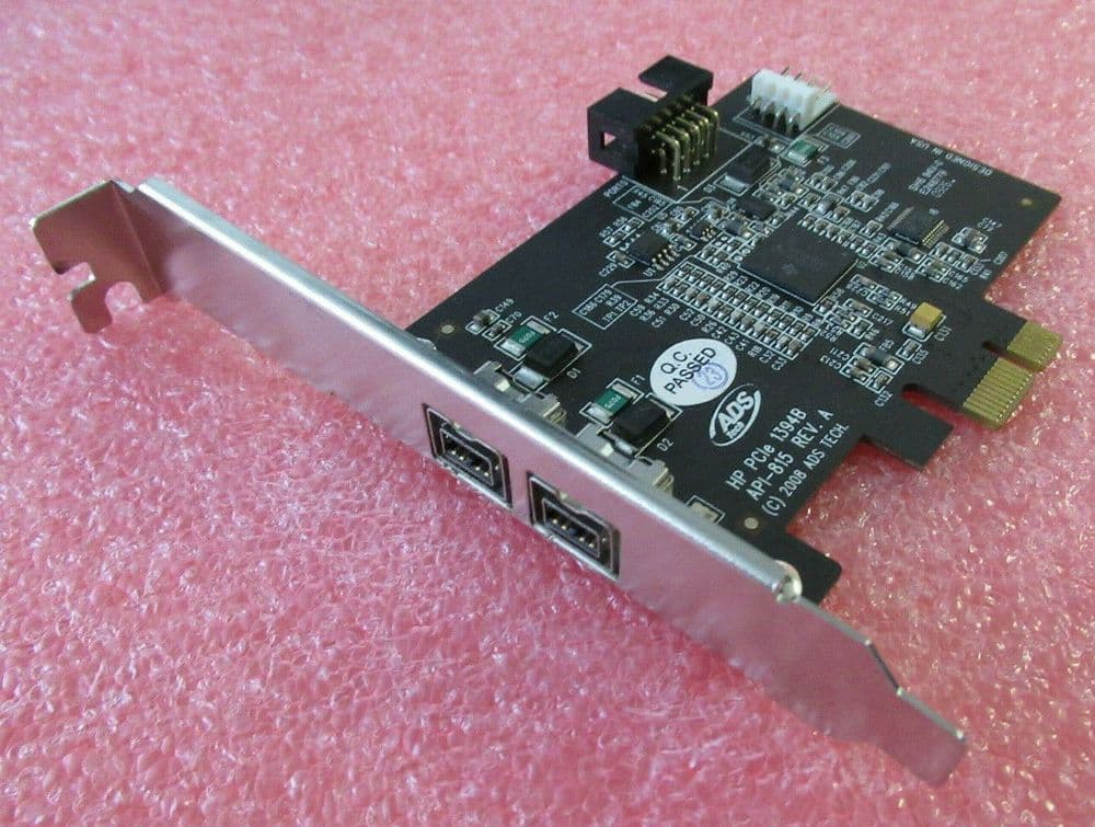 HP FIREWIRE CARD DUAL 1394B PORT PCIE FIREWIRE MODULE 491886001 508927001