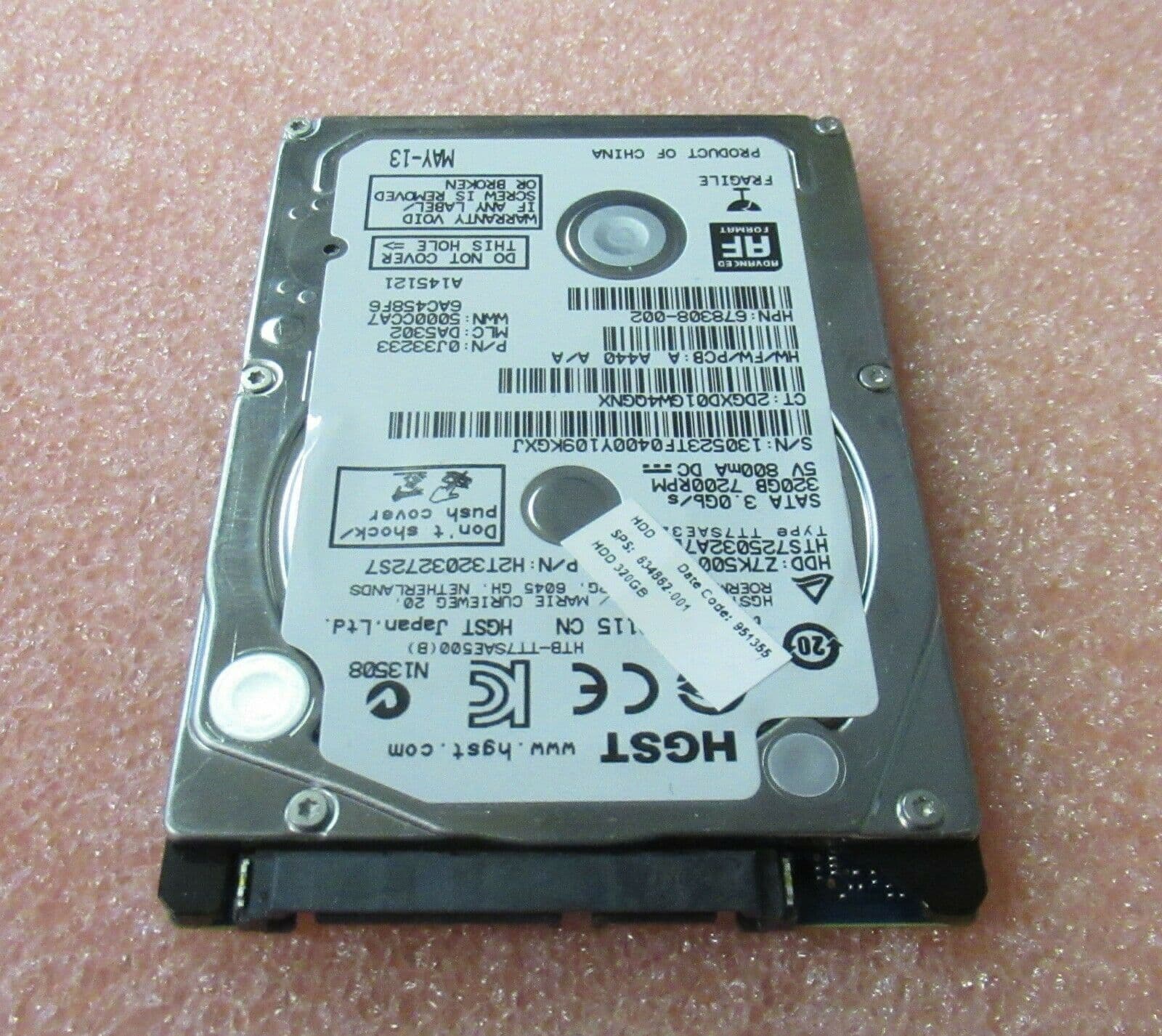 HGST 320GB SATA HDD中古品 ２０台まとめてみました。 320GB-7MM-HGST__15925.