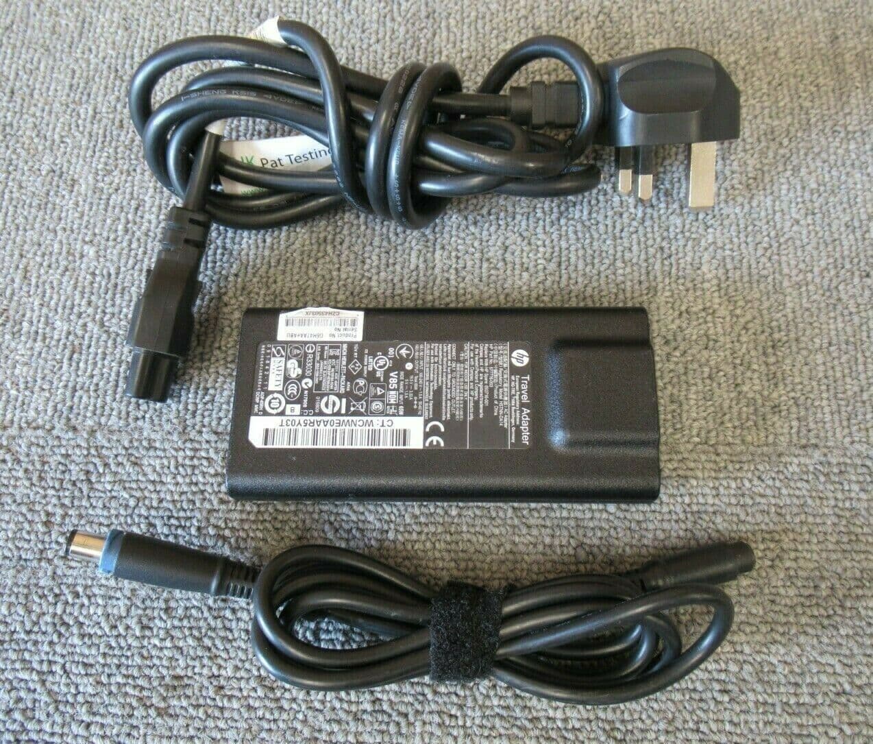 Genuine HP 65W Travel Adapter + USB Charger HSTNN-DA14 - 19.5V 3.33A For Envy ProBook Pavilion