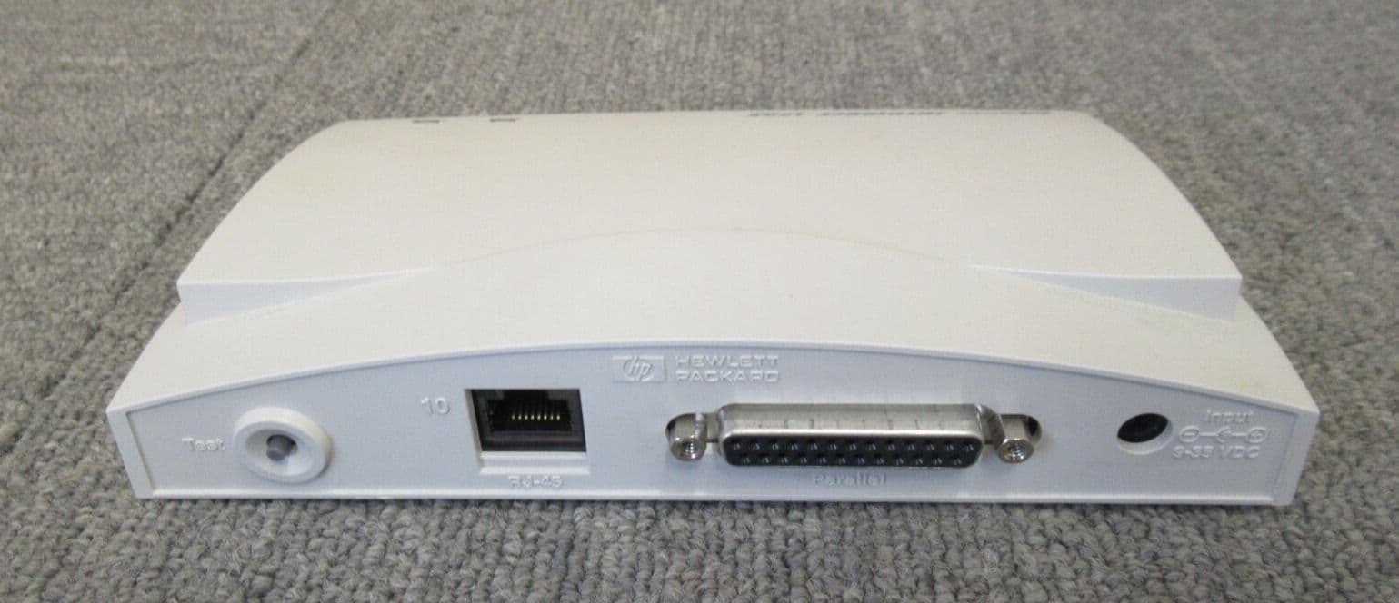 HP J3258B JetDirect 170X External Print Server with EtherTwist Connector