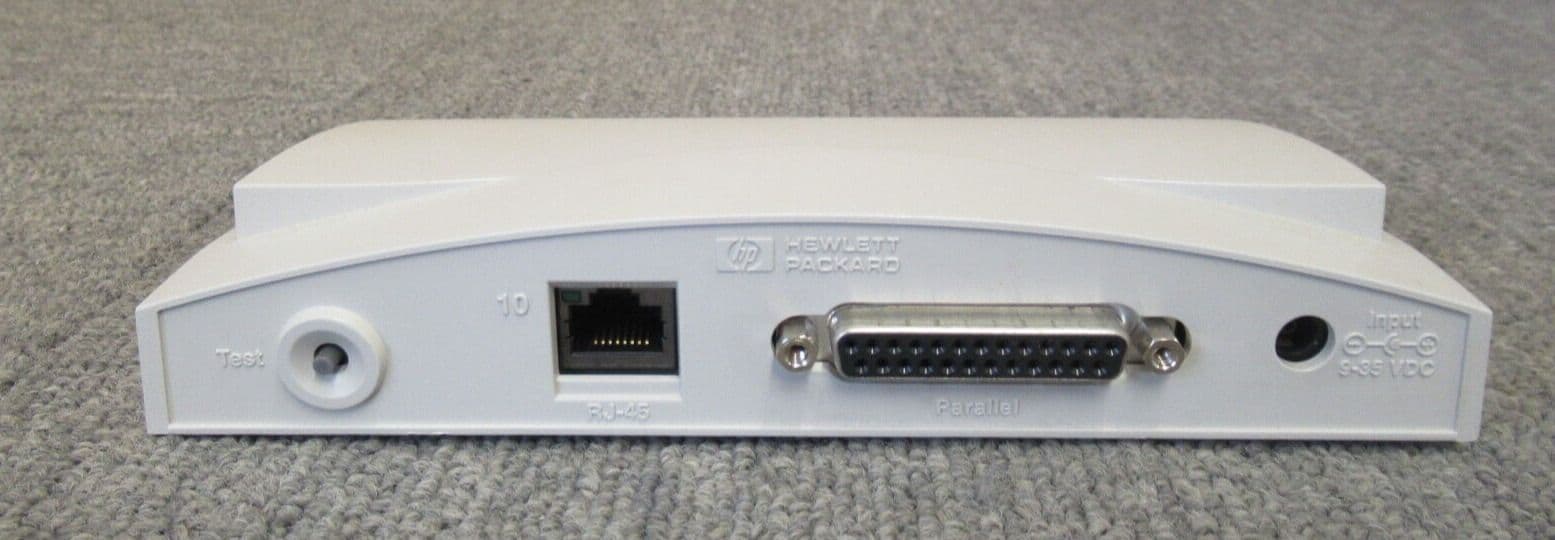 HP J3258B JetDirect 170X External Print Server with EtherTwist Connector