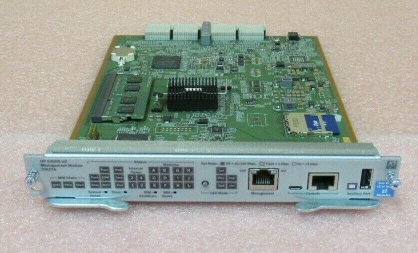 HP J9827A 5400R zl2 Network Switch Management Module For HP