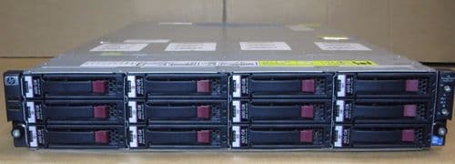 HP Lefthand P4500 G2 BQ889A 7.2TB SAS Storage System 12x 600GB 15k HDD Array