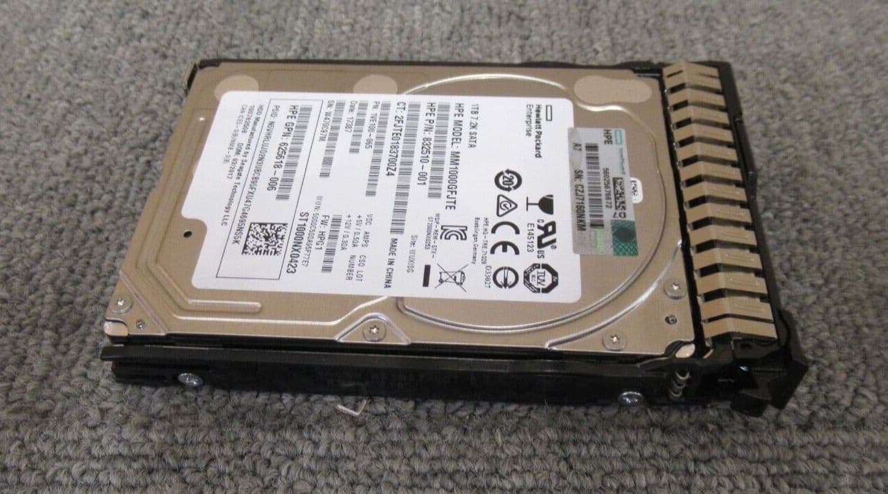 HP MM1000GFJTE 1TB 7200RPM SATA 6Gbps Midline 5