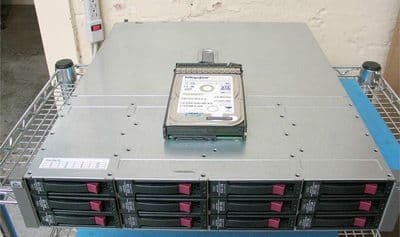 HP MSA20 Modular Smart Array 12 bay 12 x 500GB 3 5