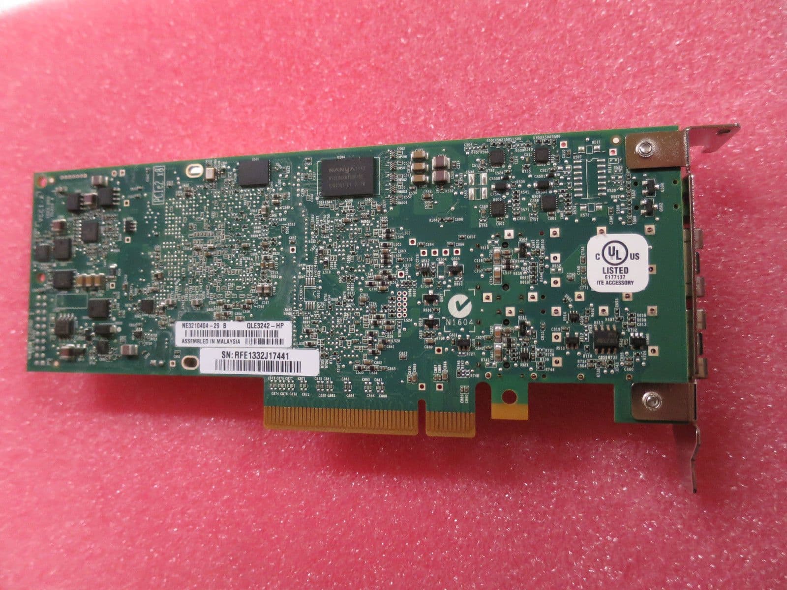HP NC523SFP Dual Port 10Gbps SFP GbE PCI-E 593742-001 - Foto 12