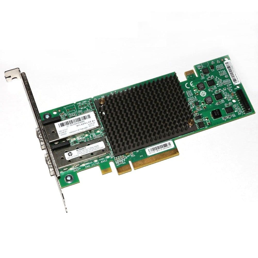HP NC552SFP 10Gb Dual Port Fibre Channel Card 614203-B21 615406-001
