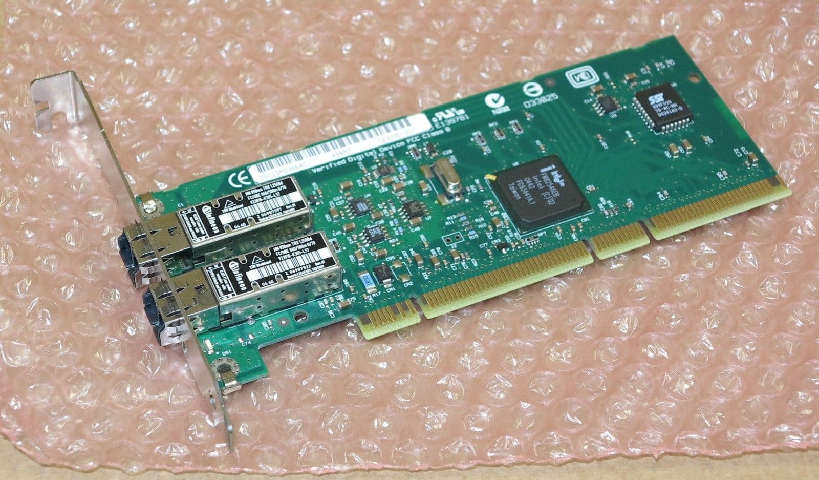 HP NC6170 Dual Port Gigabit Fibre Channel Server Adapter 313585-001 ...