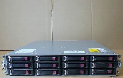 HP P2000 AP843A 12 x 600GB SAS 15K 601777-001 2 x AP844A Enclosure Array