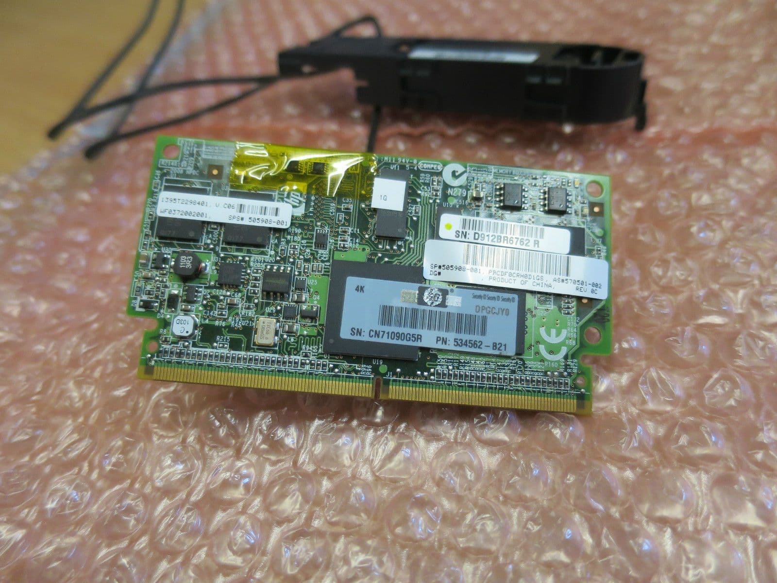 HP 505908 - 001 1 GB Módulo De Memoria Caché De Escritura Respaldada Por Memoria Flash (FBWC - Foto 3