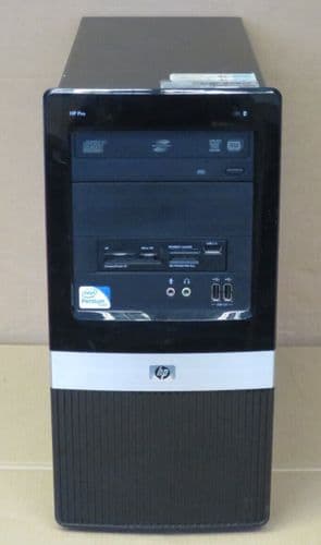 HP Pro 3010 MT Micro Tower PC Pentium E6500 2.93GHz 4GB Ram 2x 500GB HDDs