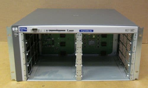 HP ProCurve 4108gl Switch 8-Slot Bare Chassis 2x 500W PSU J4865A
