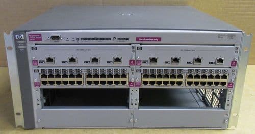 HP ProCurve 5308XL J4819A 8-Slot Switch RPS 2x J4821B 2x J4820B