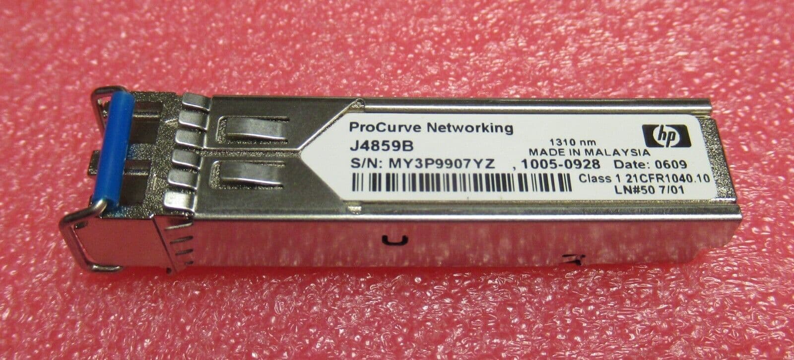 HP ProCurve J4859B 1000BASE-LX 1310nm 10Km 1 25Gb/s SFP Transceiver