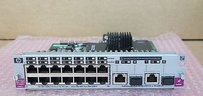 HP ProCurve XL Series J4907A GIG-T/GBIC 16-Port 10/100/1000 Switch Module