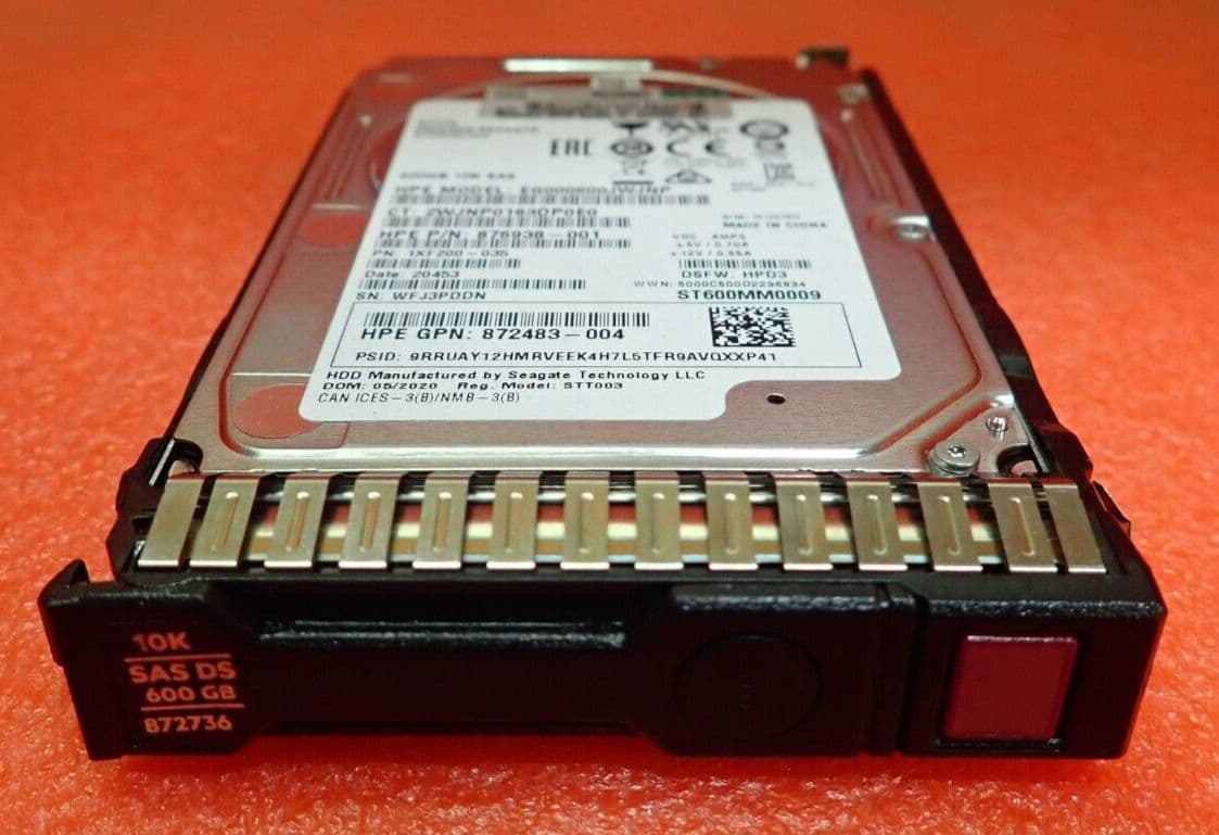 HPE - 1.2tb 12g Sas 10k 2.5in Ent Hdd - Foto 6