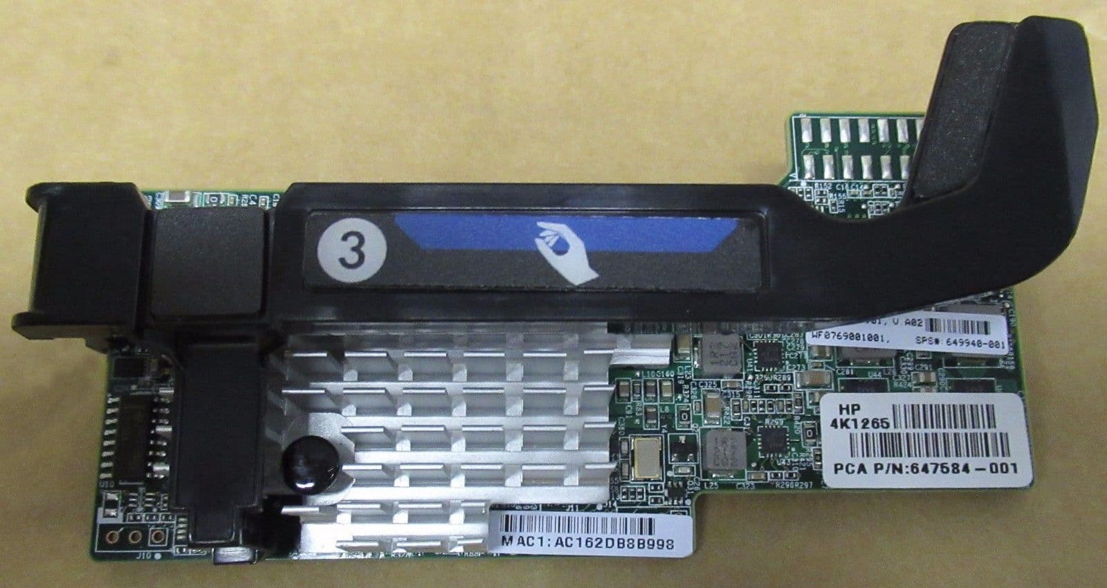 HP ProLiant 647584001 BL460C Network Adapter 10GB 2 Port 554FLB 647586B21