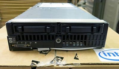 HP ProLiant BL460c G1 Server Blade Con 2x Xeon E5420 2.5GHz - Senza RAM E HDD - Usato Testato