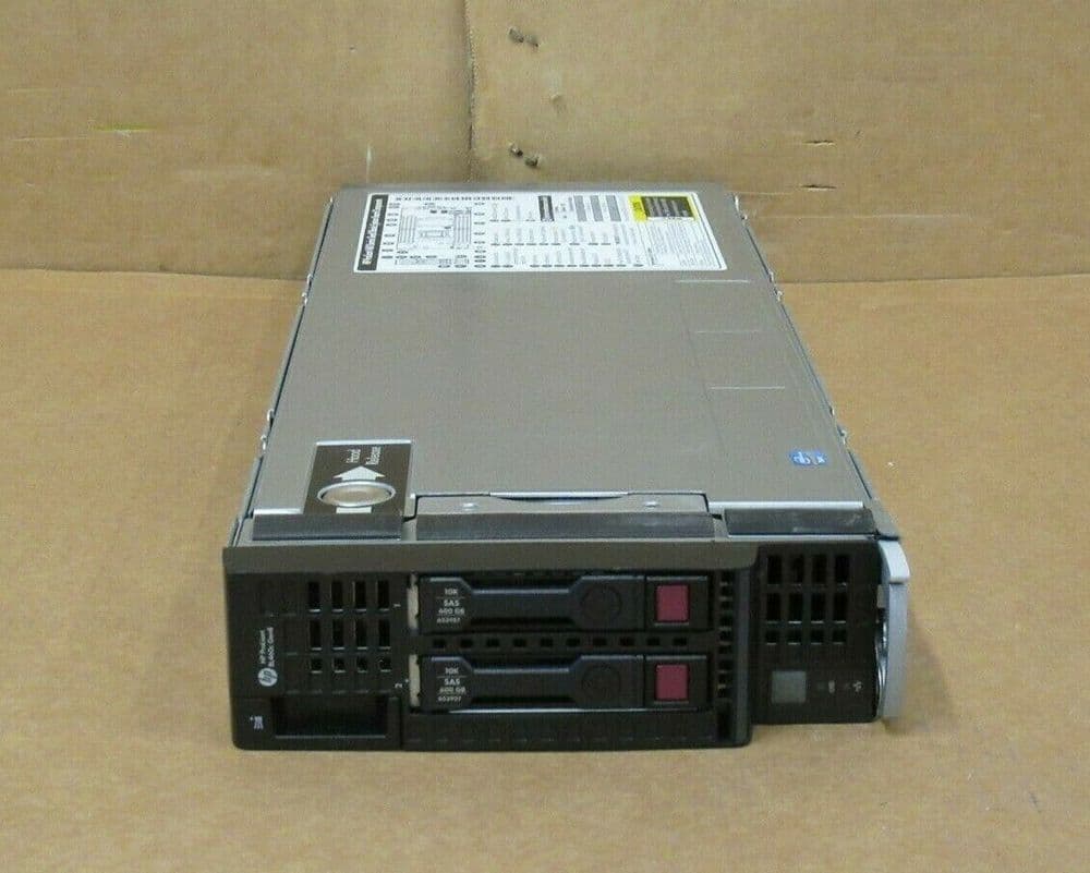 HP Proliant BL460C G9 2SFF 2x Xeon E5-2620 V4 64 GB RAM 2x