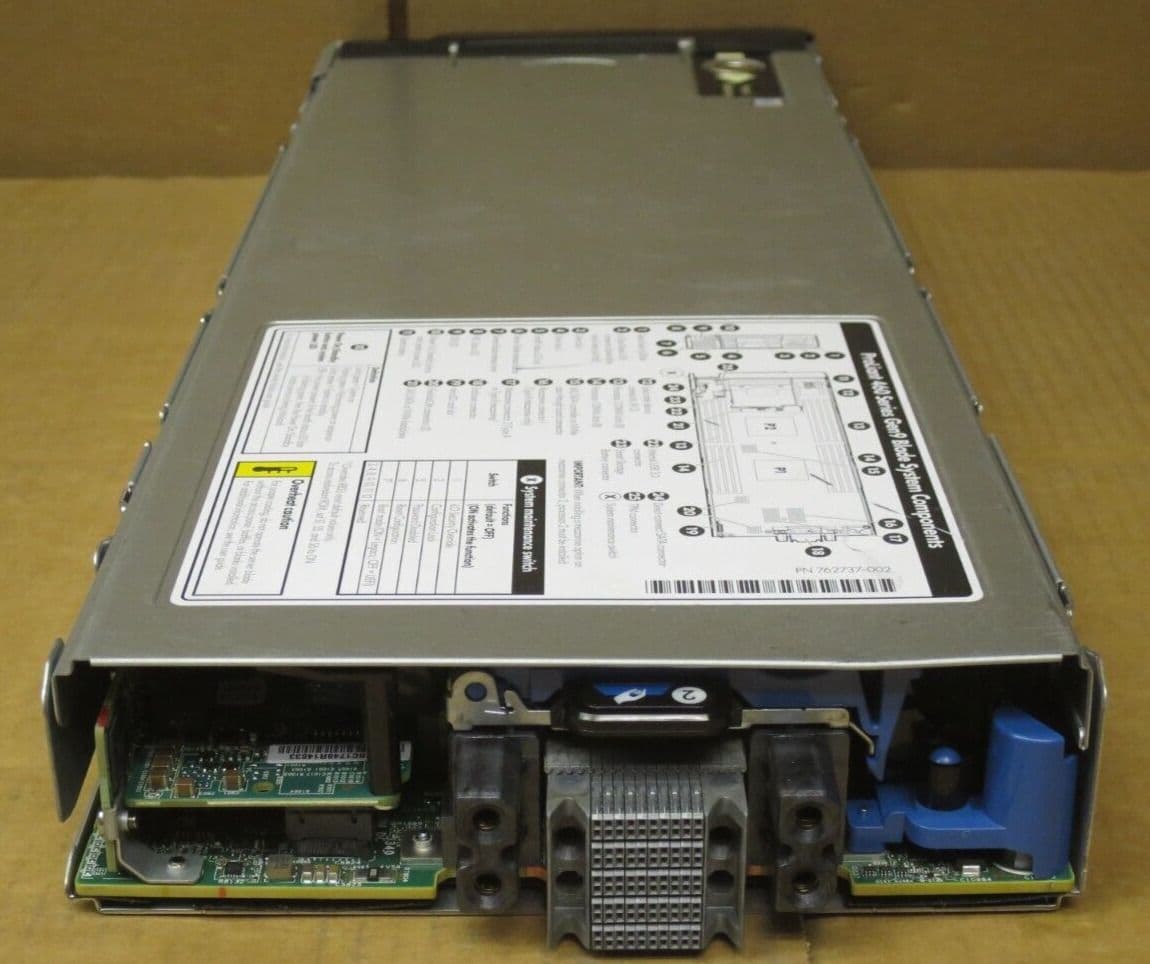 HP Proliant BL460C G9 2SFF 2x Xeon E5-2630 V4 32 GB RAM 2x
