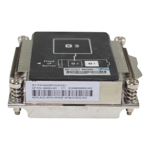 HP Proliant CPU 2 Heatsink for HP Proliant BL460c G8 762711-001