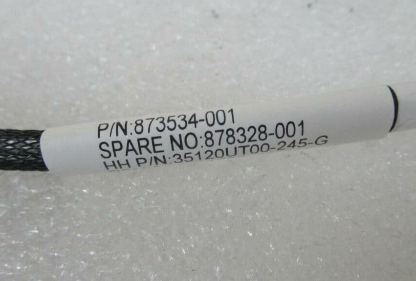 HP Proliant DL160 Gen10 8SFF Dual Mini SAS Cable 878328-001 873534-001