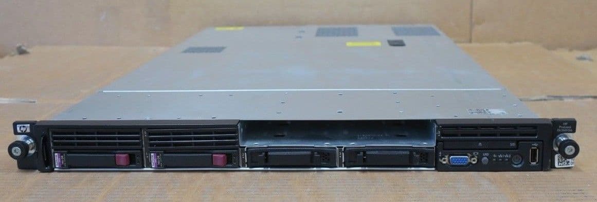 HP Proliant DL360 G6 1x Quad-Core E5520 2 26GHz 12GB 2x 146GB 4