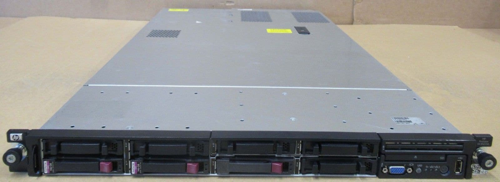 Hp Proliant Dl360 G6 2x Intel Xeon E55 2 26ghz 48gb 2 X 146gb 1u Rack Server Hp Proliant Dl360 G6 2x Intel Xeon E55 2 26ghz 48gb 2 X 146gb 1u Rack Server
