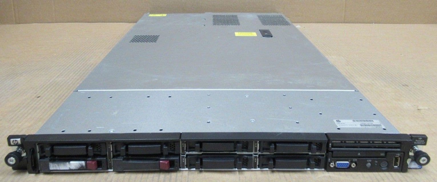HP Proliant DL360 G7 2x Xeon Quad-Core E5620 2 4GHz 60GB Ram 1U Server