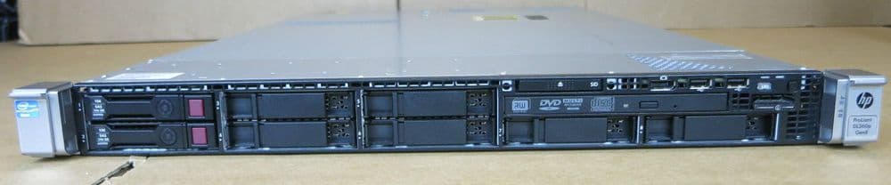 HP ProLiant DL360p G8 GEN8 2x 8-Core XEON E5-2670 128GB 2x146GB 2 5" 1U ...