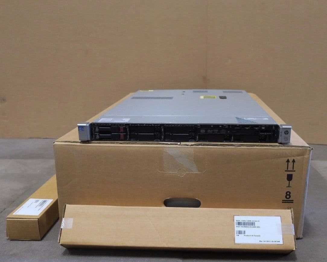 Serveur HP ProLiant DL360p G8 - 2x Xeon E5-2690 - 32Go RAM - Baie 8 Disques