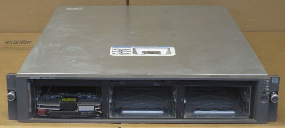 HP ProLiant DL380 G2 6x 3 5 SCSI Bays Pentium III-S 5i Smart Array Rack ...