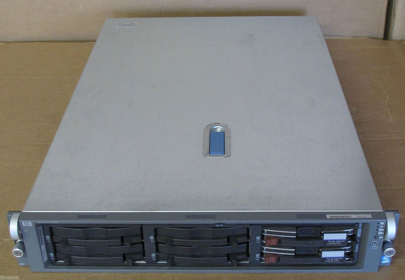 HP ProLiant DL380 G3 2 x XEON 2 8Ghz 4Gb Ram 2u Rack mount Server ...